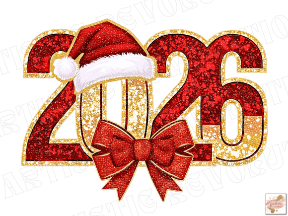 Download Glitter Happy New Year 2026 Png - Year Collection