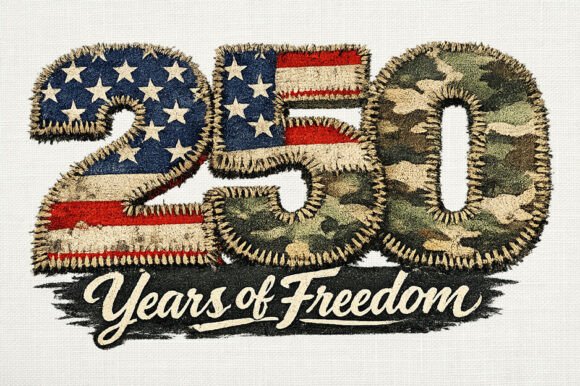 Download 250 Years Freedom USA Patchwork PNG - Year Collection