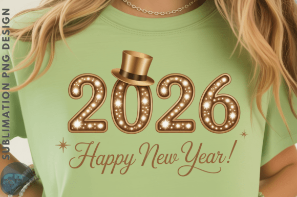 Download Happy New Year 2026 PNG Design - Year Collection